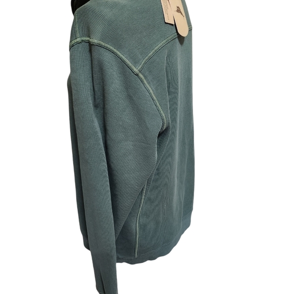 Tommy Bahama Half Zip  sweater - Picture 3 of 5